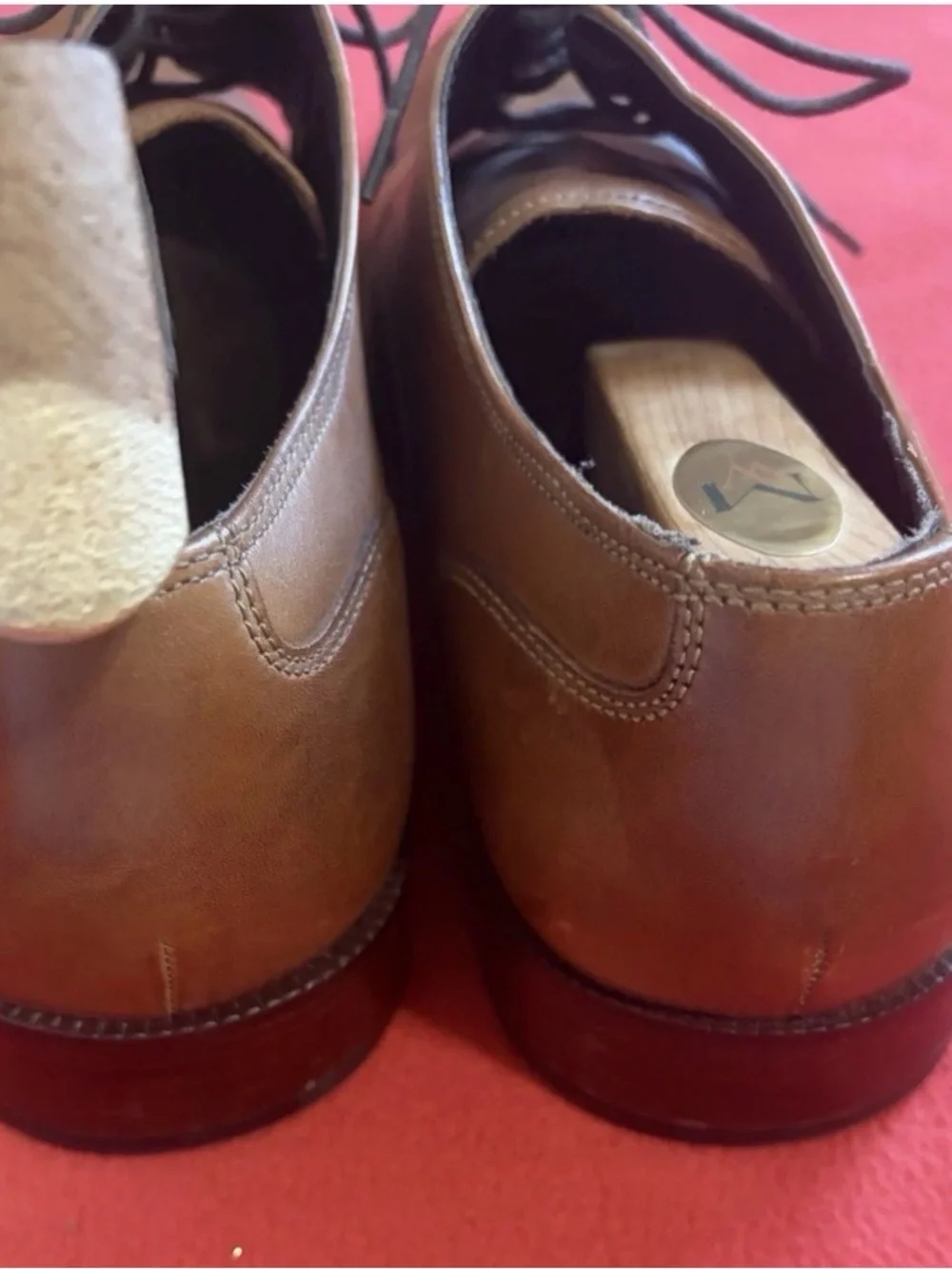Cole Haan Zerogrand men’s oxford brown leather shoes US13 excellent condition